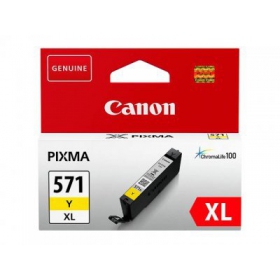 Canon CLI-571XLY (0334C001), cartuccia gialla per stampanti a getto d'inchiostro, 715 pagine.