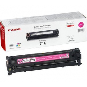 Canon CRG 716 (1978B002) cartuccia magenta per stampanti laser, 1500 pagine.