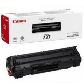 Canon CRG 737 (9435B002) cartuccia nera per stampanti laser, 2100 pagine.