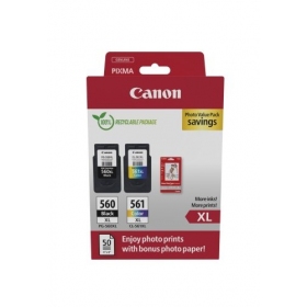 Canon CRG PG-560XL/CL-561XL (3712C008) Set di cartucce a getto d'inchiostro, BK/CMY