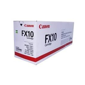 Canon FX-10 (0263B002), cartuccia nera per stampanti laser, 2000 pagine.