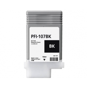 Canon PFI-107BK (6705B001) Cartuccia d'inchiostro, Nero (SPEC)