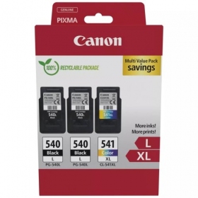 Canon PG-540L/CL-541XL (5224B017) Kit di cartucce d'inchiostro, BK/CMY