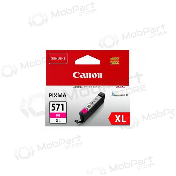 Canon CLI-571XLM - 0333C001, cartuccia magenta per stampanti a getto d'inchiostro, 645 pagine.