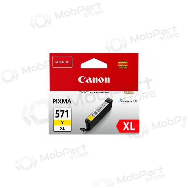 Canon CLI-571XLY (0334C001), cartuccia gialla per stampanti a getto d'inchiostro, 715 pagine.