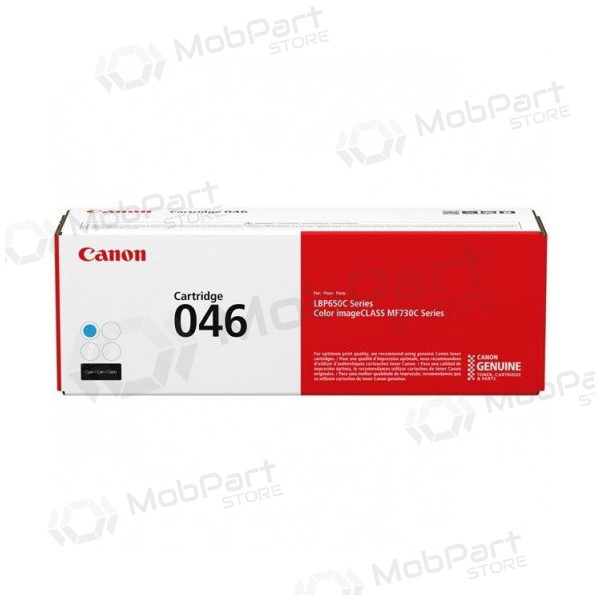 Canon CRG 046 (1249C002), cartuccia ciano per stampanti laser, 2300 pagine.