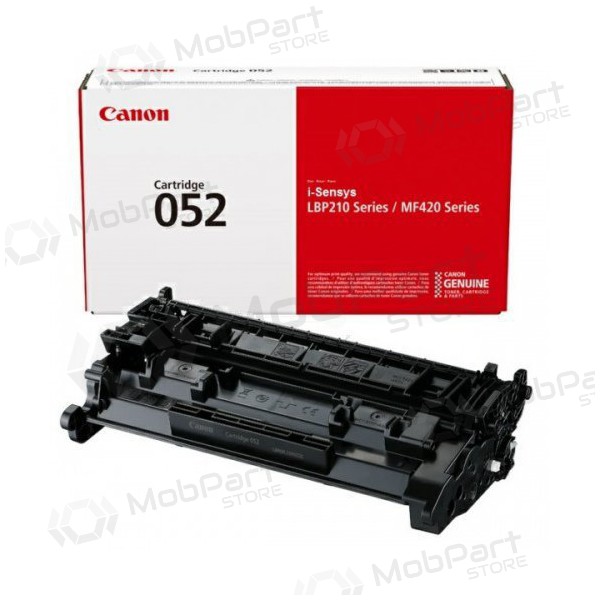 Canon CRG 052 (2199C002), cartuccia nera per stampanti laser, 3100 pagine.