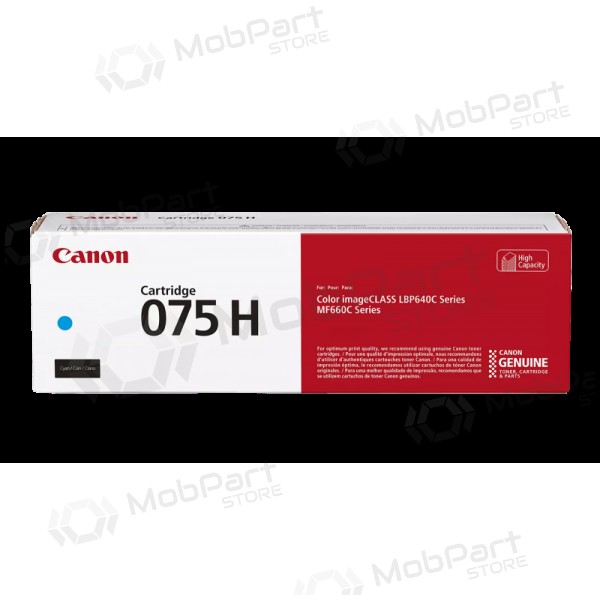 Canon CRG 075H C (6368C002) Cartuccia laser, Ciano