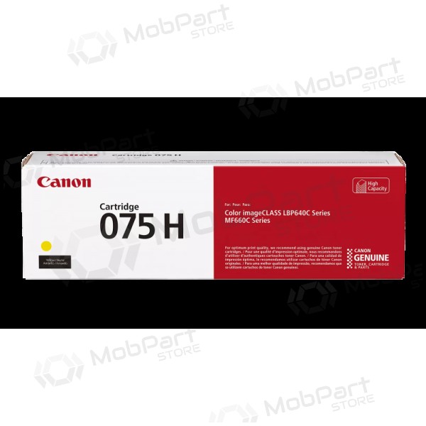 Canon CRG 075H Y (6366C002) Cartuccia laser, Giallo