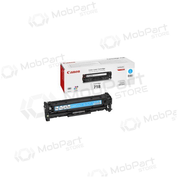 Cartuccia ciano Canon CRG 718 (2661B002) per stampanti laser, 2900 pagine