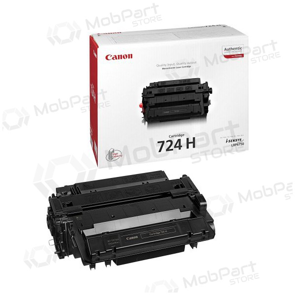 Canon CRG 724H (3482B002) (3482B011) nero cartuccia per stampanti laser, 12500 pagine.