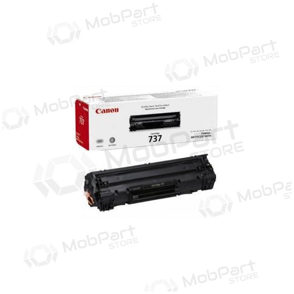 Canon CRG 737 (9435B002) cartuccia nera per stampanti laser, 2100 pagine.