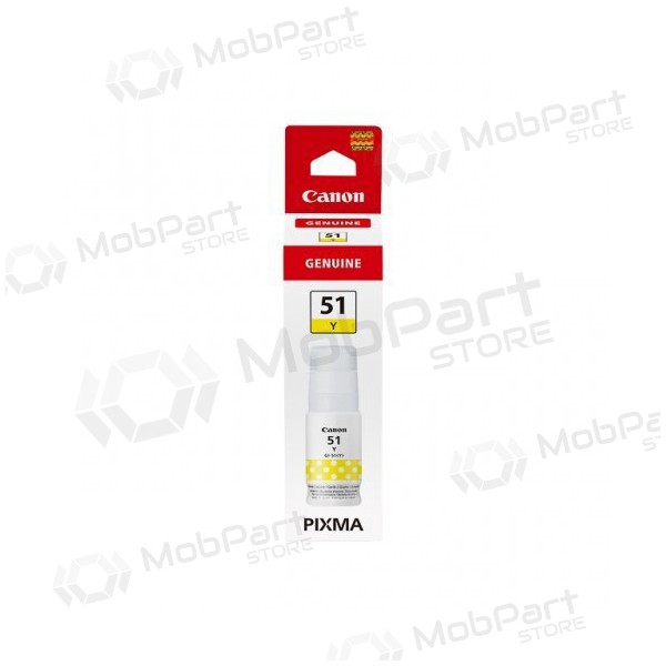 Cartuccia d'inchiostro gialla Canon GI-51Y (4548C001) per stampanti inkjet, resa 7700 pagine.