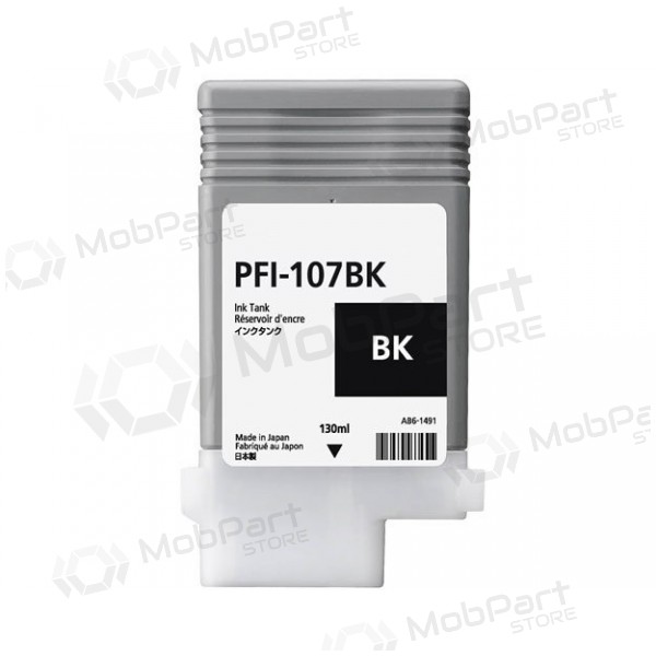 Canon PFI-107BK (6705B001) Cartuccia d'inchiostro, Nero (SPEC)