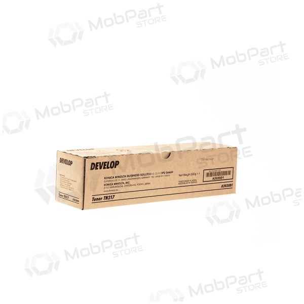 Cartuccia laser Develop TN217 (A2020D1), nera