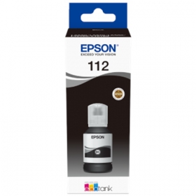 Epson 112 EcoTank (C13T06C14A) Flacone di ricarica inchiostro, Nero