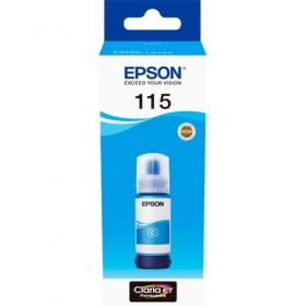 Epson 115 EcoTank (C13T07D24A) Flacone di ricarica inchiostro, Ciano