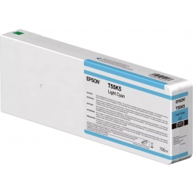 Epson T55K5 (C13T55K500) 700 ml cartuccia d'inchiostro, ciano chiaro