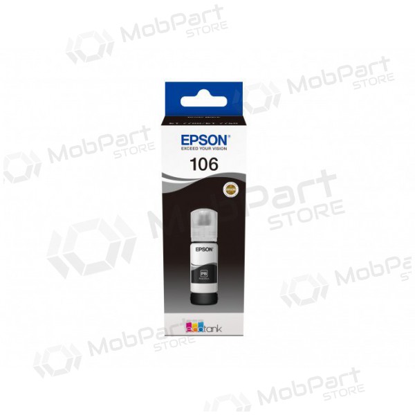 Epson 106 (C13T00R140), cartuccia d'inchiostro nero fotografico per stampanti inkjet, 70 ml