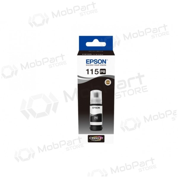 Epson 115 EcoTank (C13T07D14A) Flacone di ricarica inchiostro, Nero fotografico