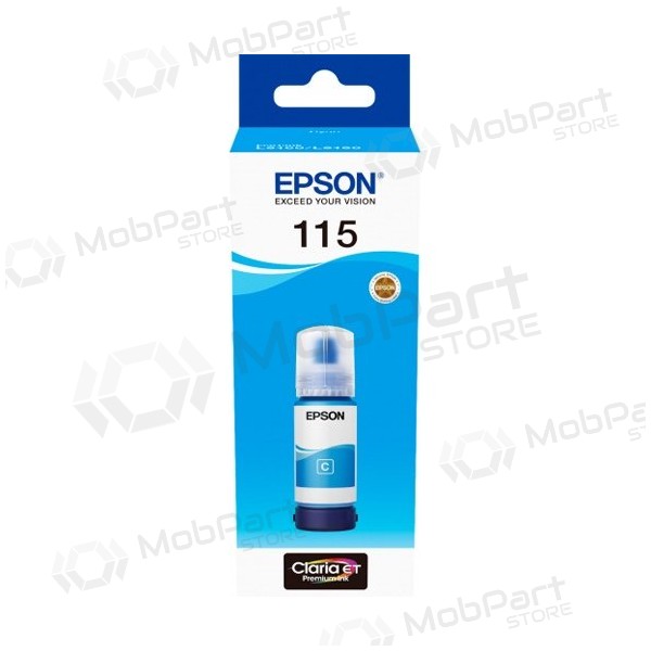 Epson 115 EcoTank (C13T07D24A) Flacone di ricarica inchiostro, Ciano