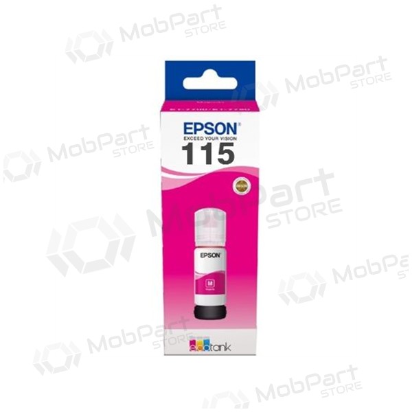 Flacone di ricarica inchiostro Epson 115 EcoTank (C13T07D34A), Magenta