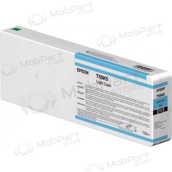 Epson T55K5 (C13T55K500) 700 ml cartuccia d'inchiostro, ciano chiaro