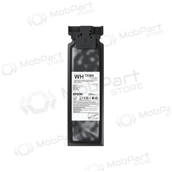 Epson UltraChrome DG2 T55BA (C13T55BA00) 250 ml Cartuccia d'inchiostro, Bianco