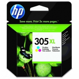 Cartuccia a getto d'inchiostro HP 305XL Tricolore (3YM63AE), CMY