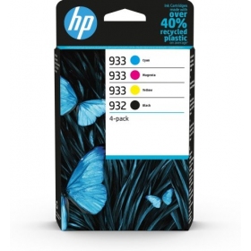 HP 932/933 4-pack (6ZC71AE) Set di cartucce a getto d'inchiostro, BK/C/M/Y