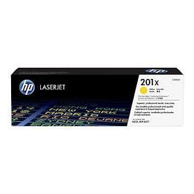Cartuccia toner gialla HP No.201X HC (CF402X) per stampanti laser, 2300 pagine.