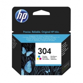 HP No.304 (N9K05AE), cartuccia a colori per stampanti a getto d'inchiostro, 100 pagine.