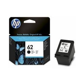 HP No.62 (C2P04AE), cartuccia nera per stampanti a getto d'inchiostro, 200 pagine.