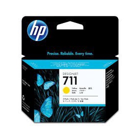 HP No.711 (CZ132A), giallo cartuccia per stampanti a getto d'inchiostro