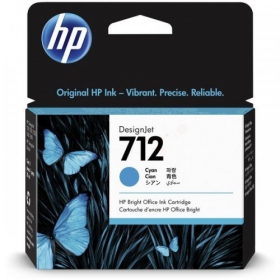 HP No.712 (3ED67A), blu cartuccia Rašaliniams spausdintuvams, 29ml.