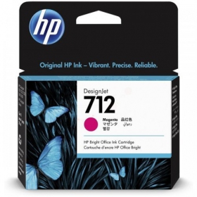 HP No.712 (3ED68A), cartuccia viola per stampanti a getto d'inchiostro, 29ml.