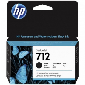 HP No.712 (3ED70A), cartuccia nera per stampanti a getto d'inchiostro, 29ml.