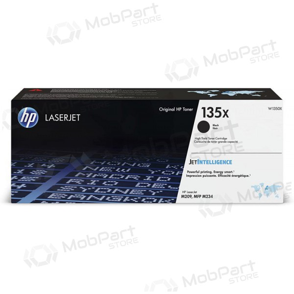 HP 135X (W1350X), nero cartuccia per stampanti laser, 2400 pagine.
