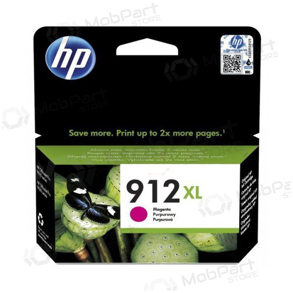 HP (3YL82AE, 912XL), cartuccia magenta per stampanti a getto d'inchiostro, 825 pagine.