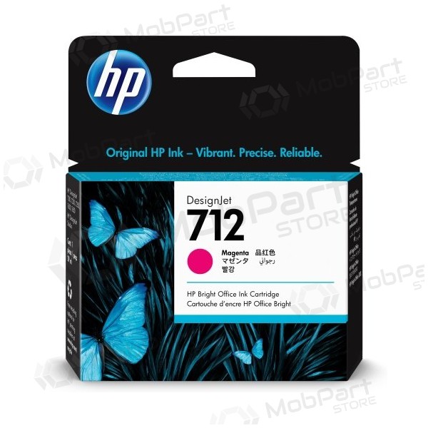 Cartuccia a getto d'inchiostro HP 712 (3ED68A), magenta (SPEC)