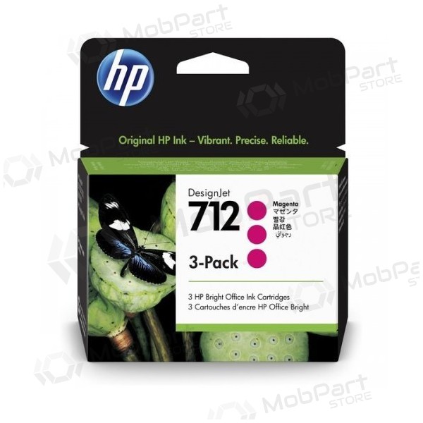 Cartuccia a getto d'inchiostro HP 712 (3ED78A), magenta (SPEC)
