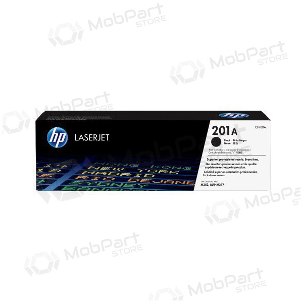 HP No.201A (CF400A), nero cartuccia per stampanti laser, 1420 pagine.