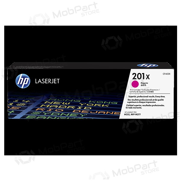 - HP No.201X HC (CF403X), cartuccia magenta per stampanti laser, 2.300 pagine