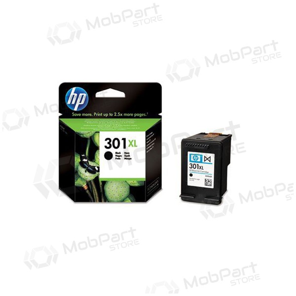 HP No.301 XL (CH563EE), cartuccia nera per stampanti a getto d'inchiostro, 480 pagine.