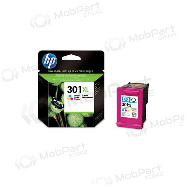 HP No.301 XL (CH564EE), trispalvė cartuccia per stampanti a getto d'inchiostro, 330 pagine.