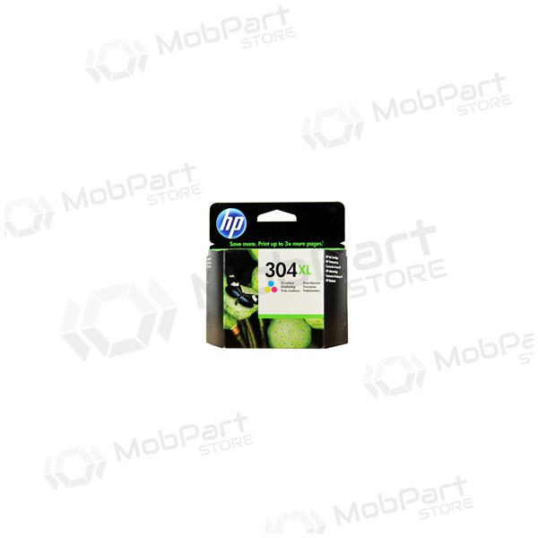 Cartuccia a colori HP No.304 XL (N9K07AE) per stampanti a getto d'inchiostro, 300 pagine