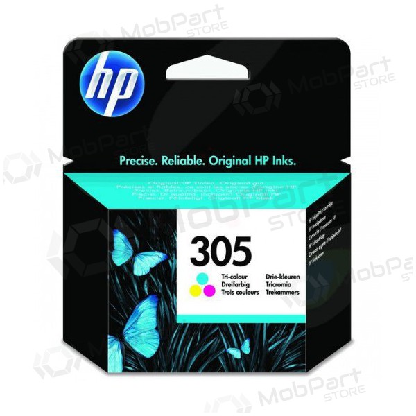 HP Multipack Cartucce No.305 (3YM60AE), ciano, magenta, giallo per stampanti inkjet, resa 100 pagine.