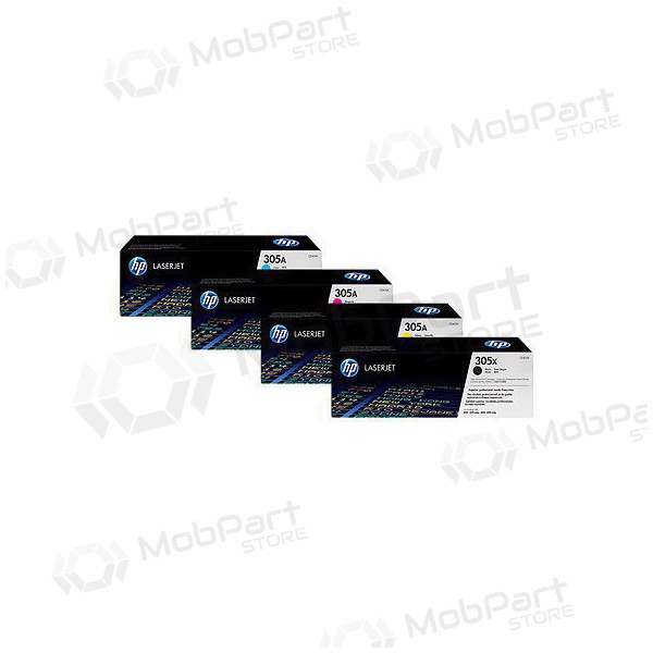 HP No.305A (CE412A), cartuccia gialla per stampanti laser, 2600 pagine.