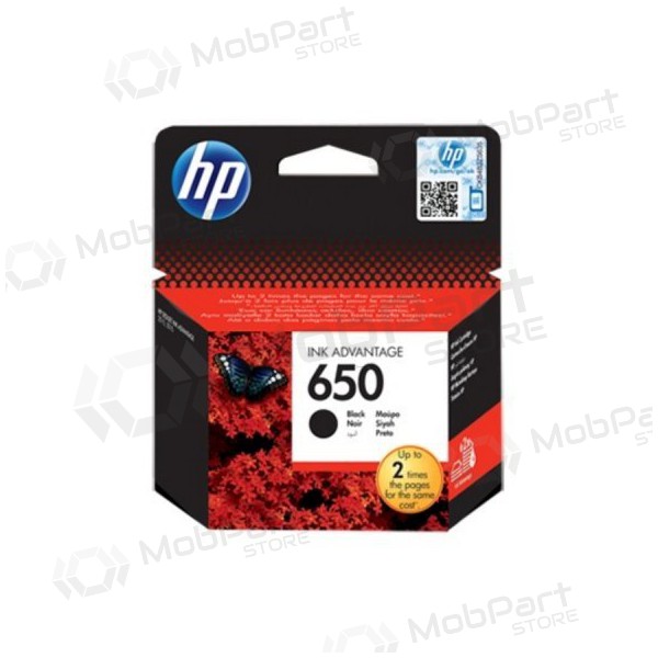 HP No. 650 - CZ101AE, cartuccia nera per stampanti a getto d'inchiostro