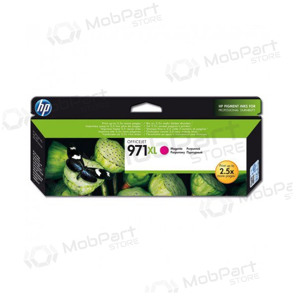 HP No.971 XL (CN627AE),  cartuccia per stampanti a getto d'inchiostro, 6600 pagine.